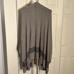 Barefoot Dreams  CozyChic Lite Gray Oversized Sweater One Size Photo 3