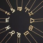🆕Scorpio Zodiac Astrology Pendant Necklace Gold Photo 3