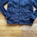 P & Co Black Denim Jean Jacket Men's XS Streetwear Moto Biker Workwear Vintage Photo 6