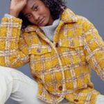 Driftwood Anthropologie  Ryan Plaid Sherpa Jacket EUC Size Large F291 Photo 7