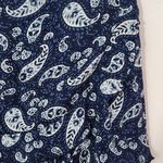 Patrons of Peace  Navy Boho Skorts Size Small NWT Dark Blue Paisley Shorts Photo 1