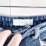 Vervet Flying Monkey Jeans Let You Down Super High Rise Beverly Slim Straight Blue Size 25 Photo 4