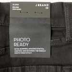 J Brand NWT Alana in Vanity Black High Rise Crop Skinny Stretch Jeans 28 Photo 7