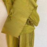 House Of CB HOUSE OF‎ CB 'Salma' Chartreuse Satin Slip Dress green /Size XS NWOT Photo 10