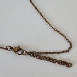 Banana Republic Aureus + Argent Oval link brass tassel long chain pendant necklace Photo 4