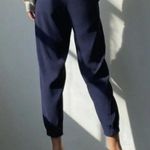 Babaton Aritzia Navy Blue Dexter Japanese Crepe Pull-On Trouser Pants XS Photo 2