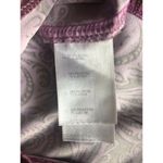 The North Face  Tank Top Sz S Purple paisley cross back gym yoga Vapor Wick bra Photo 9