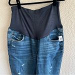 Old Navy Women’s NWT Maternity OG Straight Full Panel Jeans Size 16 Short Photo 3