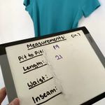 L.L.Bean aqua short sleeved shirt women's size small petite supima cotton summer Photo 3