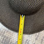 Nine West Black and Gold Wide-Brimmed Hat Photo 4