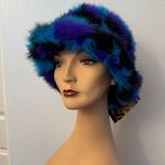 New Pony Express Black, Blue & Purple Hat Photo 0