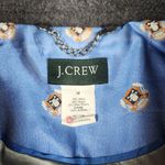 J.Crew  Womens Jacket Pea Coat Grey Wool Blend Size M Medium Photo 2