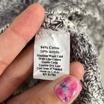 Maurice's 🦋  Purple Cream Off the Shoulder Scoop Neck Short Sleeve Sweater Casual Photo 2