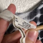 Michael Stars Blue White Tie Dye Stripe Ruana Open Front Wrap Coverup Photo 5