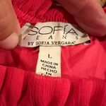 Sofia Jeans by Sofia Vergara Women's Off the Shoulder Dress W/ Blouson Sleeves
・ Pink Size L Photo 6