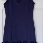 Donna Ricco dress cupcake embellished ruffle hem cocktail wedding 4 Photo 10