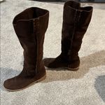 Sundance  Suede Leather Chocolate Brown Slouch Explorer Boots size 38 7.5-8 Photo 0