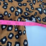 Ivy Jane  smocked peasant top leopard print 100% cotton sz XS Photo 3