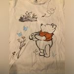 Disney Winnie the Pooh cream long sleeve woman’s medium Photo 1