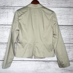 Calvin Klein Khaki Tan Croped Professional Blazer Suit Jacket Size 8 Medium Photo 4