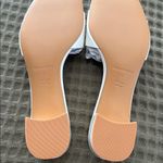 Reformation Adria Block Heeled Sandal White Patent - Size 7 Photo 3