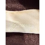 Cashmere Blend Polo Sweater Brown Long Sleeve V Neck Button Womens large Photo 3