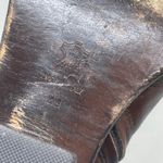 Fauzian Jeunesse vintage worn western cowboy mid calf gem stone embelished boots Brown Size 8 Photo 8