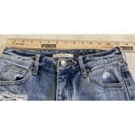 PacSun ‎ Size 25 Mom Jeans Button Fly Distressed Mid Rise Stone Wash Denim Boho Photo 10