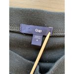 Gap Moto Full Zip Pencil Skirt Women 4 Black Retro Goth Emo Punk Knee Length Photo 3