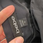 Bebe  Black Straight Leg Trouser Dress Pants Womens 0 Career Office Academia Photo 6