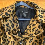 Bebe  Leopard Print Fully Lined Coat W/Matching belt /Pockets Sz XS -EUC Photo 3