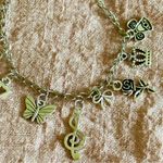 Charming silver Charm Bracelet for Women rose crown music bow Gold Photo 1