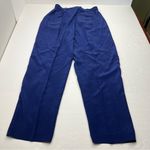 Regina Porter Womens Large Purple Blue Wicked 90s Shirt & Pants 100% Silk NEW Photo 15