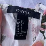 Forever 21 pink and white floral romper Photo 2
