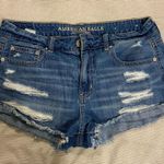 American Eagle Tom Girl Shortie Blue Size 6 Photo 0