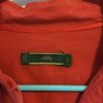 Oilily Burnt Orange Red Button Down Shirt Size 38 Photo 3