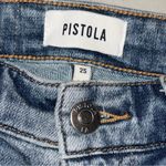 Pistola Lennon Distressed Bootcut Ankle Denim Blue Jeans size 25 Photo 7