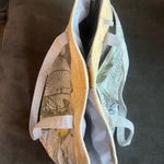 Floral Print Tote Bag with Yellow Accents Photo 2