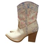 Altar'd State Altar’d State Nell Floral Ankle Boots Women’s Size 6.5 Boho Western Photo 4