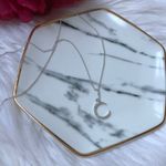 Silver Initial Necklace Photo 1