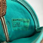 Ariat ‎ FatBaby heritage dapper western boots women’s size 7 cowgirl brown teal Photo 8