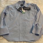 Lysse LYSEE Sky  Blue Dress Shirt size S long sleeve length 26” bust 36” brand new Photo 6