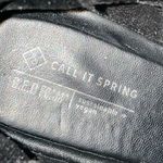 Call it spring  Women's Kelseyy Mid Calf Boot Black Vegab Leather Size 10 Photo 8