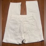AGOLDE  High Rise Straight Leg 90's Button Fly Jeans White Size‎ 26 Photo 10