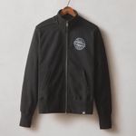 American Giant Women's Moto Full Zip Mike Rowe Made In USA Size XL Black Photo 9