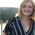 Blue and white striped romper Size M Photo 3