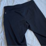 Zella Black Track Pants with Elastic Waistband and Tapered Leg Photo 4
