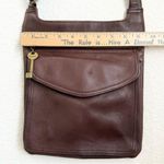 Fossil Vintage 1954 75082 New American Classic Brown Genuine Leather Crossbody Photo 8