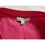 Badgley Mischka  Short Sleeve Silk Pocket T-Shirt Honey Suckle Coral Women's Sz L Photo 3