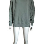 Aerie Green Mock Neck Sweatshirt Photo 0